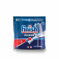Finish Power - 27ct - Dishwasher Detergent with Powerball (Pack of 4)