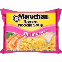 Maruchan Shrimp Flavor Ramen Noodle Soup, 3 Oz (Pack of 2)