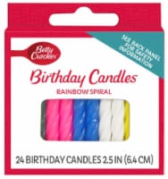 Signature Brands Betty Crocker Birthday Candles 24 Ea (Pack of 3)