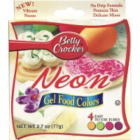Betty Crocker Decorating Gel Food Color Neon Colors (Pack of 2)