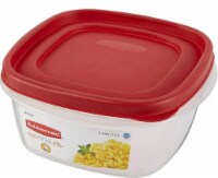 Rubbermaid Easy Find Lids Containers Red 1.2L (Pack of 20) Perspective: Main
