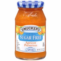 Smucker's Sugar Free Apricot Preserves, 12.75 Oz (Pack of 24)