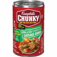 Campbell's Chunky Healthy Request Grilled Chicken & Sausage Gumbo Soup 18.8oz (Pack of 14)