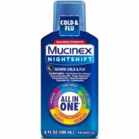 Mucinex Fast Max Adult Liquid Nighttime Severe (Pack of 48)