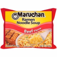 Maruchan Beef Ramen Noodle Soup (Pack of 18)