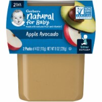 Gerber 2nd Foods Apple Avocado Baby Food (Pack of 4)