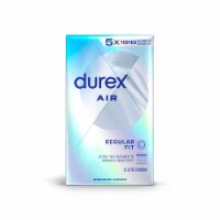 Durex Air Condoms, Extra Thin, 10 Count (Pack of 4)