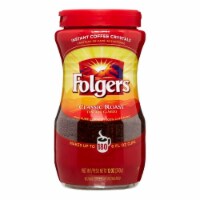 Folgers Classic Roast Instant Coffee Crystals 12 Oz. (Pack of 16)