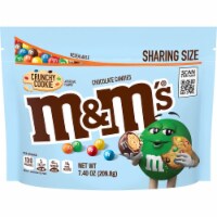M&M’s Crunchy Cookie Milk Chocolate Candy Sharing (Pack of 10)