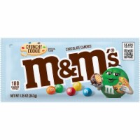 M&M’s Crunchy Cookie Milk Chocolate Single Size Candy – (Pack of 3)