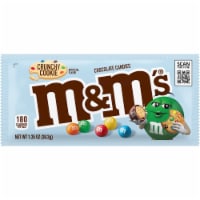 M&M’s Crunchy Cookie Milk Chocolate Single Size Candy – (Pack of 8)