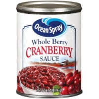 Ocean Spray Whole Berry Cranberry Sauce, 14 Oz (Pack of 16)
