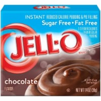 Jell-O Sugar Free Chocolate Instant Pudding Mix (Pack of 14)