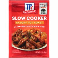McCormick Slow Cooker Savory Pot Roast Seasoning Mix, 1.3 oz (Pack of 2)