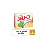 Jell-O Vanilla Cook & Serve Pudding & Pie Filling, (Pack of 16)