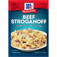 McCormick Beef Stroganoff Seasoning Mix, 1.5 oz (Pack of 8)