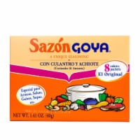 Goya Sazon Seasoning With Coriander & Annatto,1.41oz (Pack of 10)