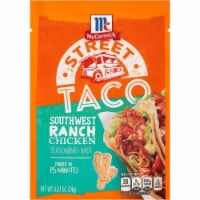 Street Taco Southwest Ranch Chicken Seasoning Mix (Pack of 20)
