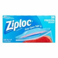 Ziploc Double Zipper Freezer Bags (Pack of 12)
