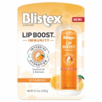 Blistex Lip Balm Boost Immunity with Coconut Oil Vitamin C & Beeswax (Pack of 32)