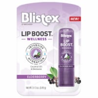 Blistex Lip Balm Boost Wellness with Coconut Oil Beeswax & Elderberry (Pack of 12)