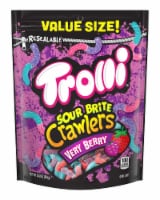Very Berry Sour Brite Crawlers Gummy Worms Bag (Pack of 2)