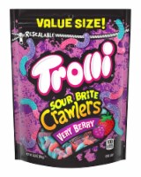 Very Berry Sour Brite Crawlers Gummy Worms Bag (Pack of 10)
