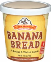 Straw Propeller Oatmeal Banana Bread, 2.5 OZ (Pack of 20)
