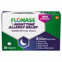 Flonase Night Time Triprolidine Allergy Relief Tablets (Pack of 2)