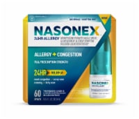 Nasonex 24HR Allergy Nasal Spray 24 Hour Non Drowsy Allergy Medicine (Pack of 18)