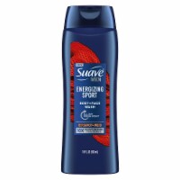 Suave Men Face & Body Wash, Body Cleanser for Moisturized Skin (Pack of 10)