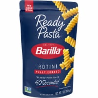 Barilla Ready Pasta Fully Cooked Rotini (Pack of 18)