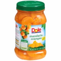 Dole Mandarin Oranges in 100% Fruit Juice, 23.5 Oz (Pack of 16)