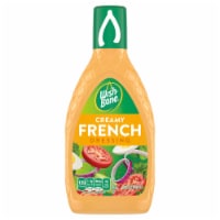 Wish-Bone Salad Dressing, Creamy French, 15 oz (Pack of 8)