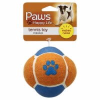 Topco Associates, Paws Knobby Tennis Ball Dog Toy, (Pack of 14)