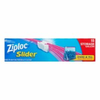 Ziploc Bags Slider Pack (120 CT Gallon Storage)