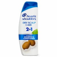 Head and Shoulders 2 in 1 Dandruff Shampoo and Conditioner Dry Scalp Care (Pack of 24)