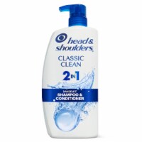 Head & Shoulders 2 in 1 Dandruff Shampoo and Conditioner Classic Clean (Pack of 16)