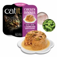 Catit Chicken Dinner with Tilapia & Green Beans (Pack of 10)