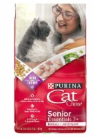 Purina Cat Chow Chicken Flavor Dry Cat Food for Senior Cats (Pack of 10)