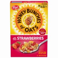 Honey Bunches of Oats Post of with Strawberries Breakfast Cereal (Pack of 8) Perspective: Main