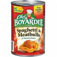 Chef Boyardee Spaghetti and Meatballs (Pack of 6)