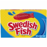 Swedish Fish Red Soft And Chewy Candy, Theater Size Box (Pack of 8)