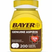 Bayer Genuine Aspirin 325 MG Coated Tablets (Pack of 2) Perspective: Main