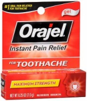 Orajel 3X Medicated for Toothache & Gum Gel (Pack of 10)
