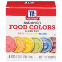 McCormick Assorted Food Colors & Egg Dye (Pack of 18)