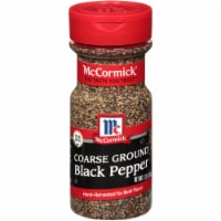 McCormick Black Pepper - Coarse Ground (Pack of 20)