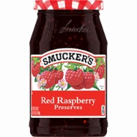 Smucker's Red Raspberry Preserves, 18-Ounce (Pack of 20)