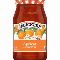 Smuckers Apricot Preserves, 18 Oz (Pack of 16)