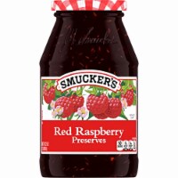 Smucker's Red Raspberry Preserves, 32 Oz (Pack of 14)